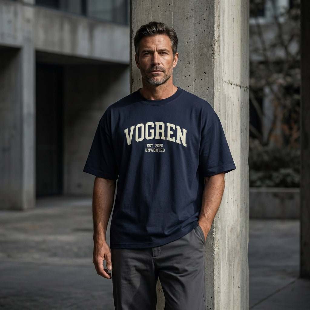 Tenure Tee · Navy