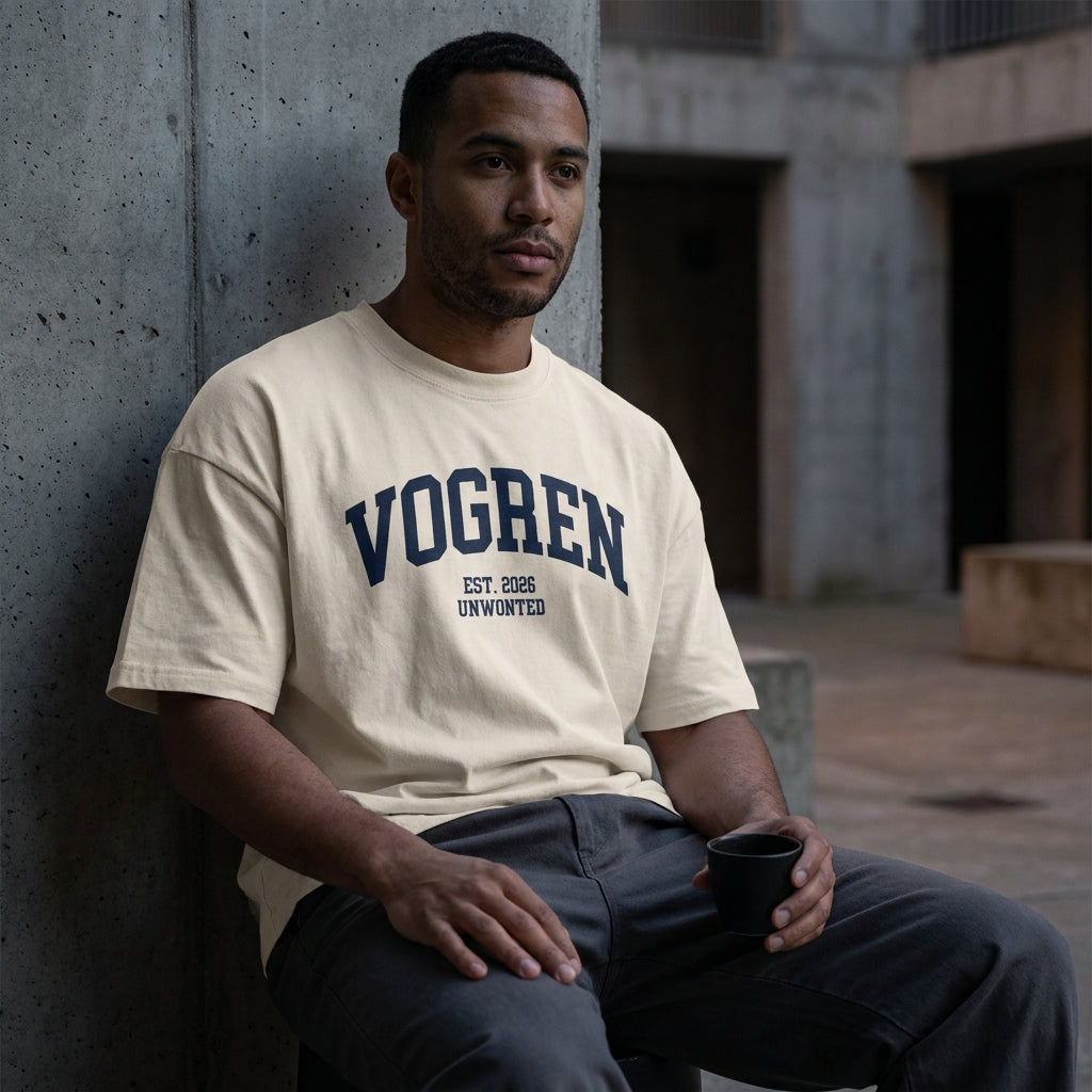 Tenure Tee · Ecru